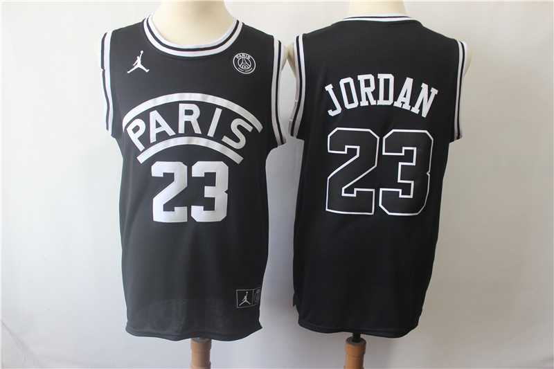 Paris Saint Germain 23 Michael Jordan Black Fashion Jersey,We sell and wholesale Paris Saint Germain 23 Michael Jordan Black Fashion Jersey on line form chian!